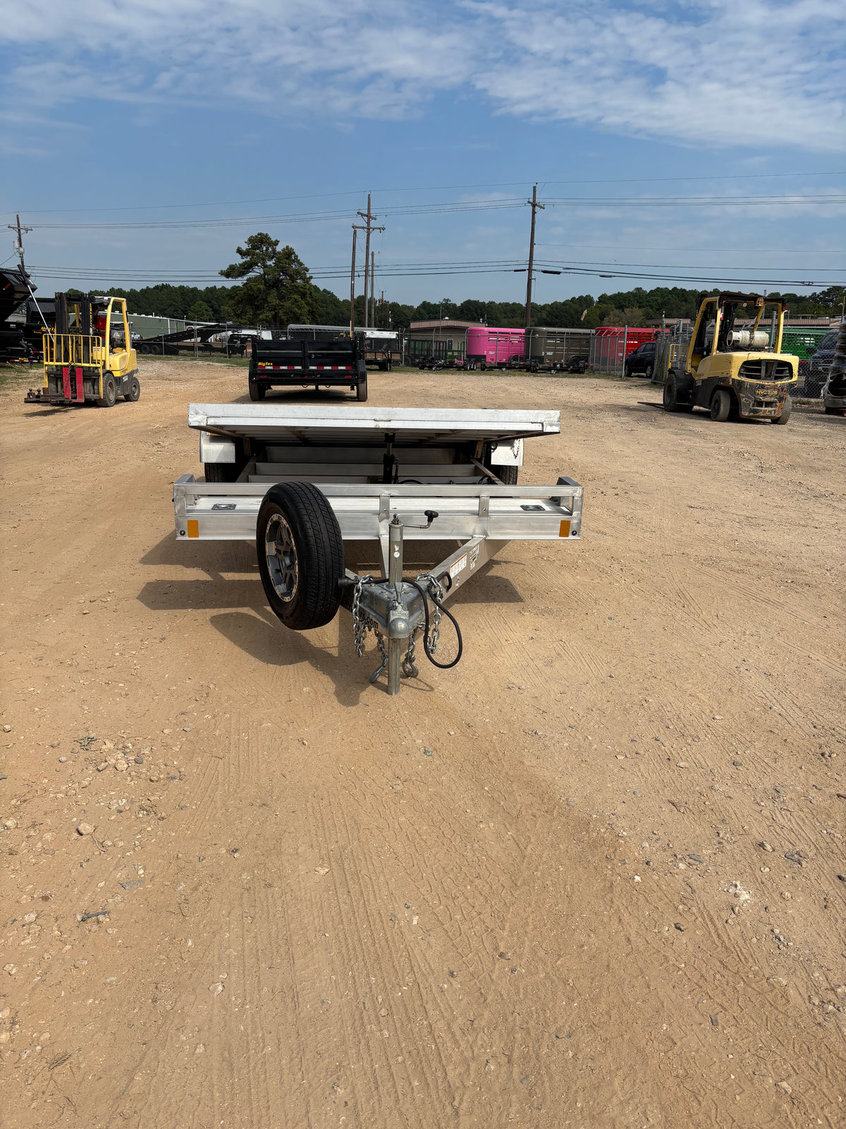 80 x 22' Mission Tilt Car Hauler #00837 - Used