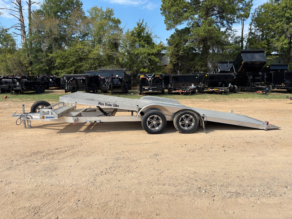 80 x 22' Mission Tilt Car Hauler #00837 - Used