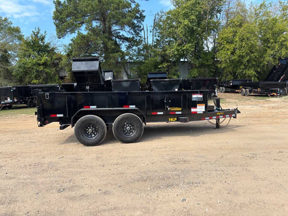 7 x 14' Dump Trailer Big Tex #14LP-14C2A-BK