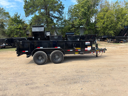7 x 14' Dump Trailer Big Tex #14LP-14C2A-BK