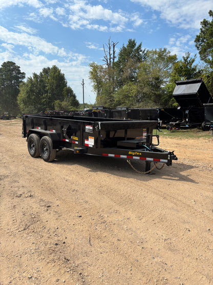 7 x 14' Dump Trailer Big Tex #14LP-14C2A-BK
