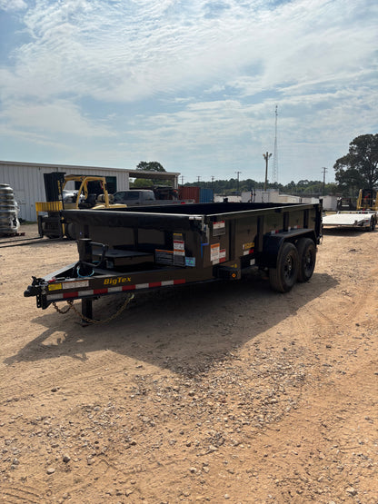 7 x 14' Dump Trailer Big Tex #14LP-14C2A-BK