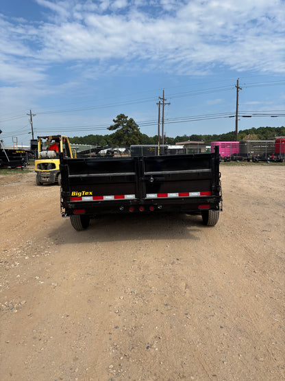 7 x 14' Dump Trailer Big Tex #14LP-14C2A-BK