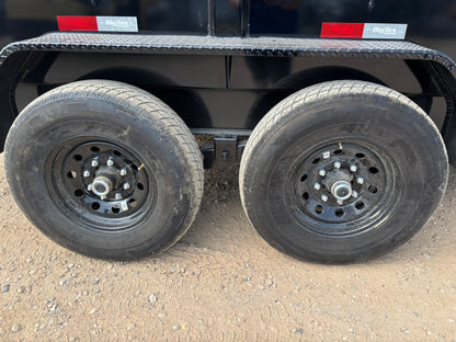 7 x 14' Dump Trailer Big Tex #14LP-14C2A-BK