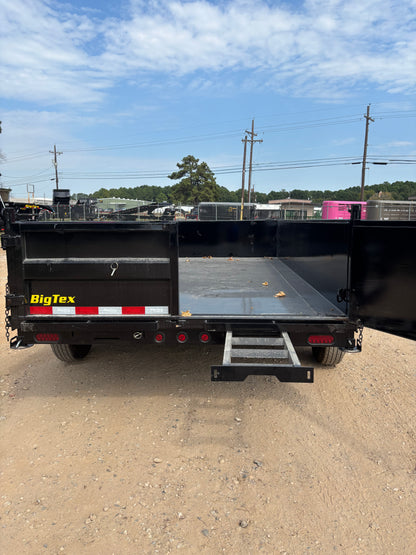 7 x 14' Dump Trailer Big Tex #14LP-14C2A-BK