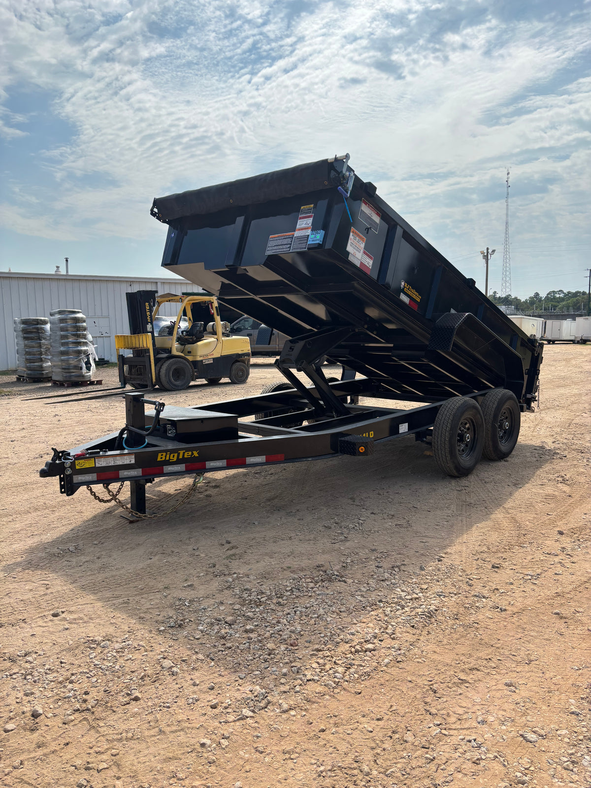 7 x 14' Dump Trailer Big Tex #14LP-14C2A-BK