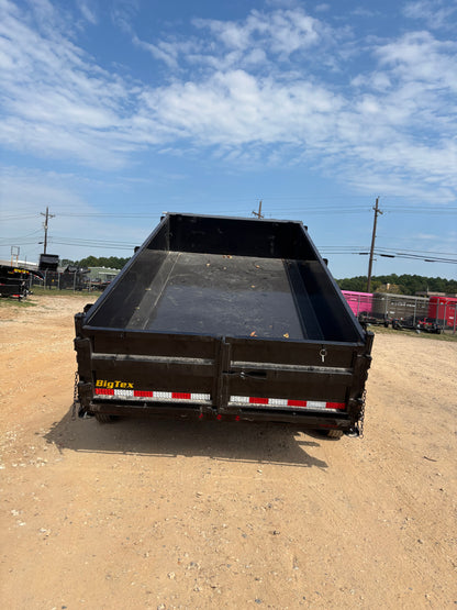 7 x 14' Dump Trailer Big Tex #14LP-14C2A-BK