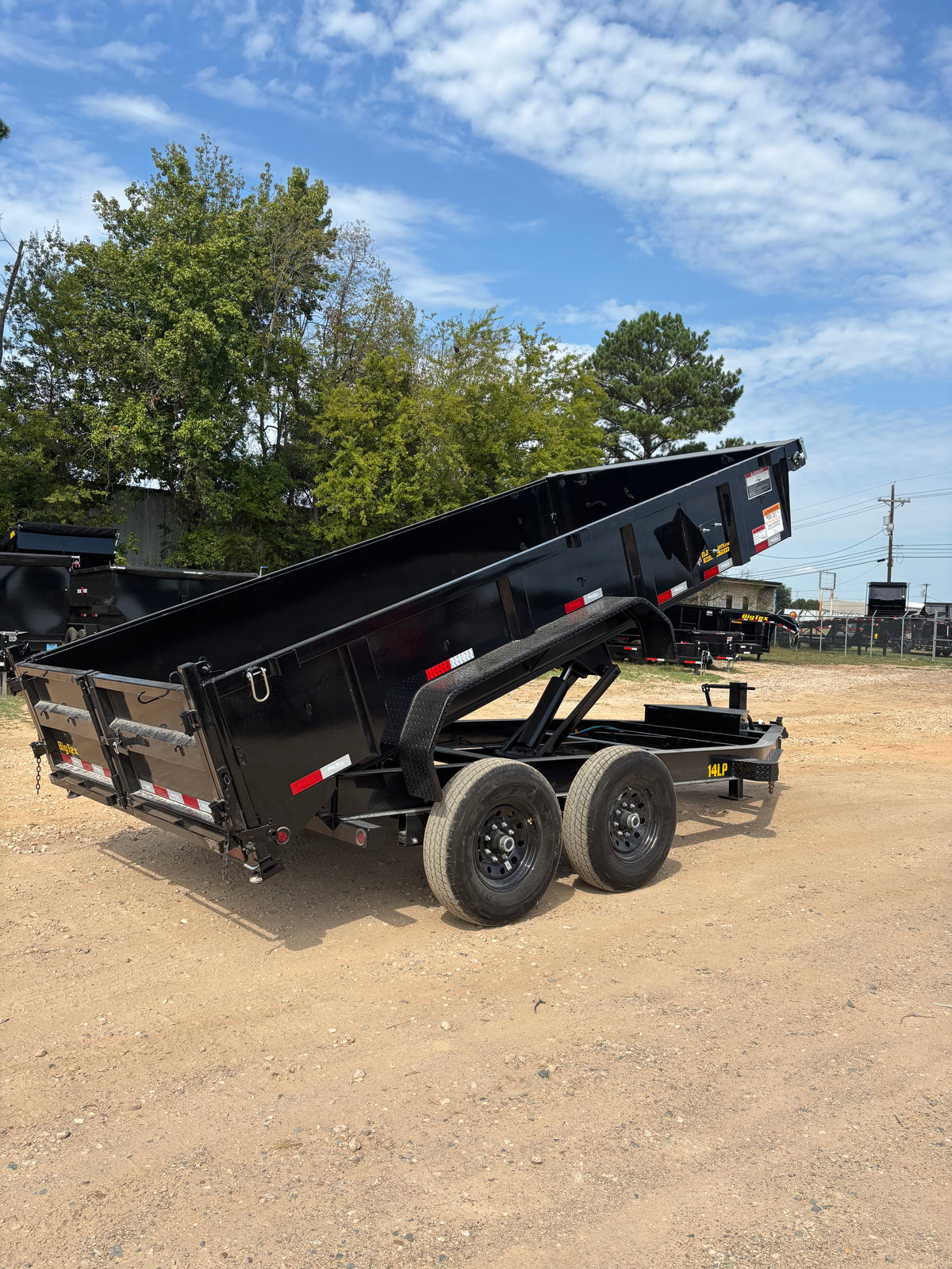 7 x 14' Dump Trailer Big Tex #14LP-14C2A-BK