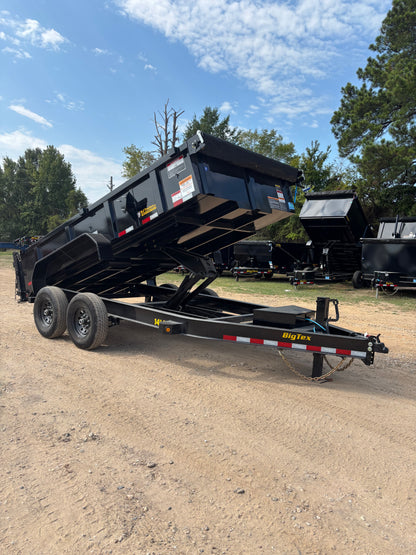7 x 14' Dump Trailer Big Tex #14LP-14C2A-BK