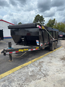 7 X 16' BP Dump Trailer Big Tex #14TD-16C4A-XBK