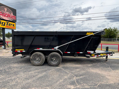 7 X 16' BP Dump Trailer Big Tex #14TD-16C4A-XBK