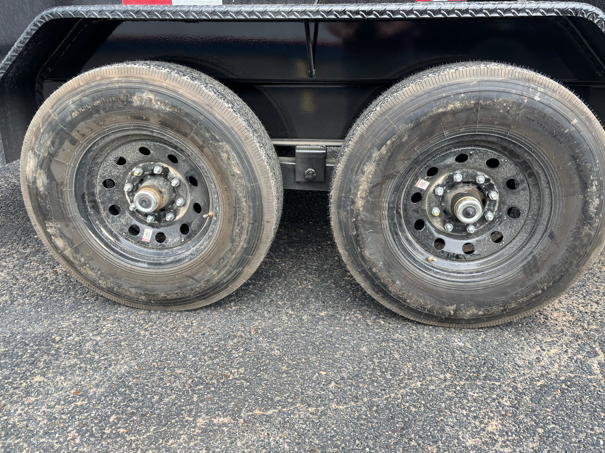 7 X 16' BP Dump Trailer Big Tex #14TD-16C4A-XBK