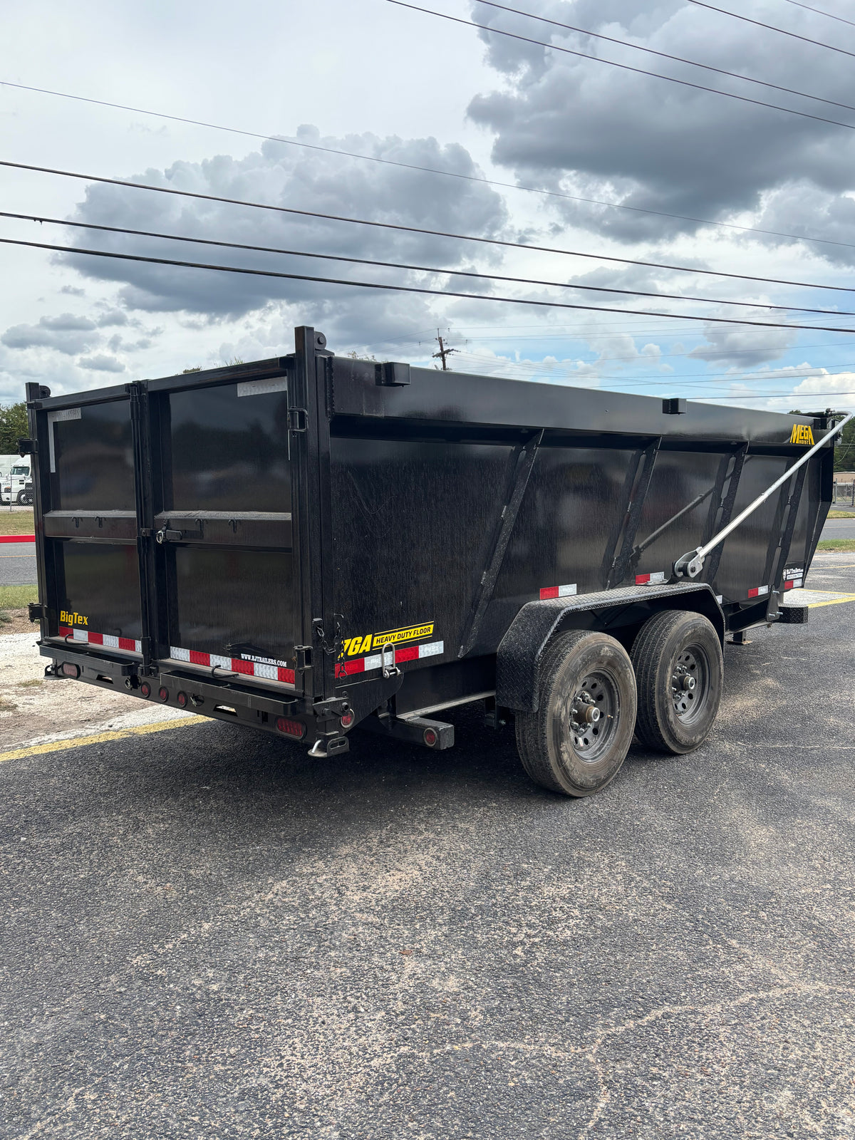 7 X 16' BP Dump Trailer Big Tex #14TD-16C4A-XBK
