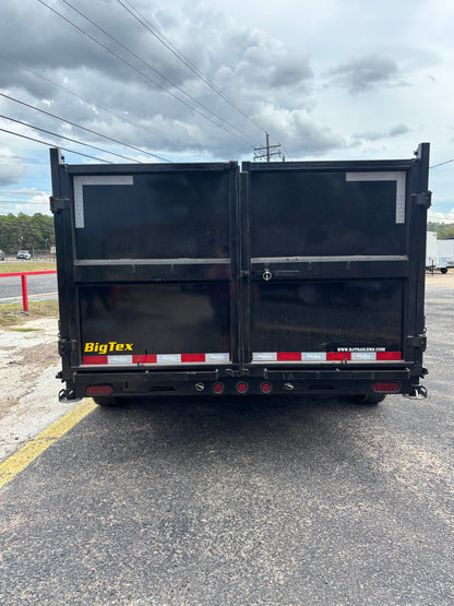 7 X 16' BP Dump Trailer Big Tex #14TD-16C4A-XBK