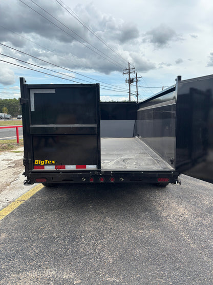 7 X 16' BP Dump Trailer Big Tex #14TD-16C4A-XBK