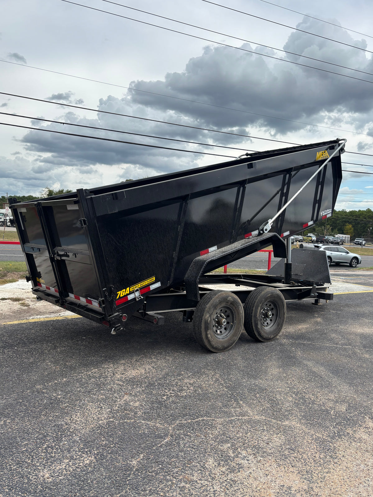 7 X 16' BP Dump Trailer Big Tex #14TD-16C4A-XBK