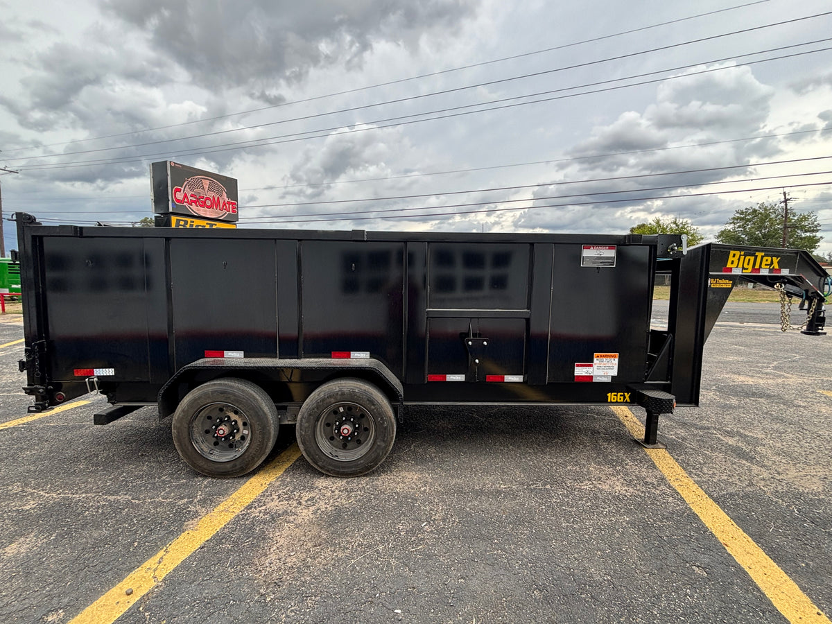7 x 16' GN Dump Trailer Big Tex #16GX-16BK6-P4