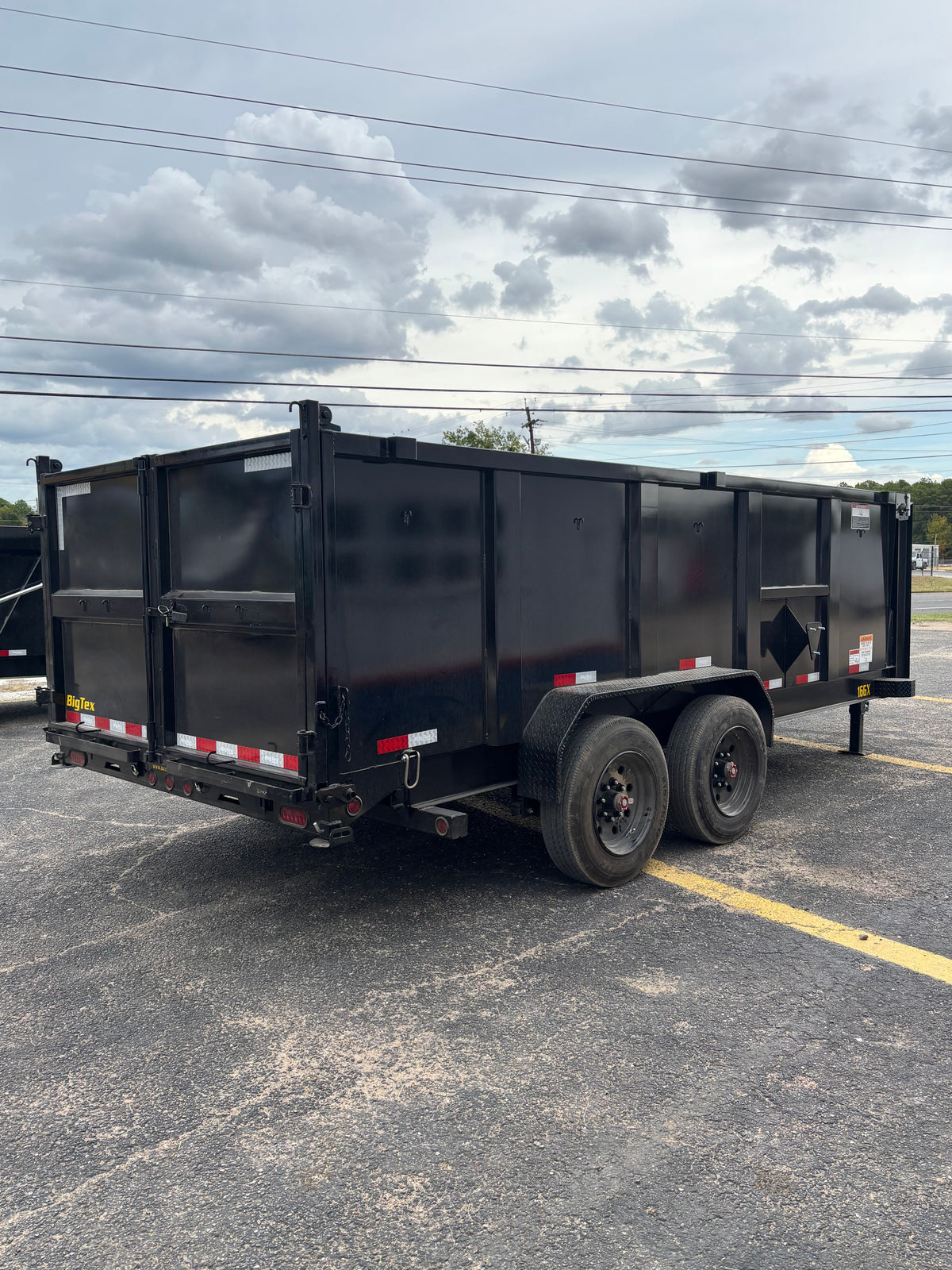 7 x 16' GN Dump Trailer Big Tex #16GX-16BK6-P4