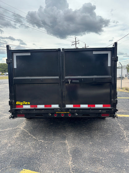 7 x 16' GN Dump Trailer Big Tex #16GX-16BK6-P4