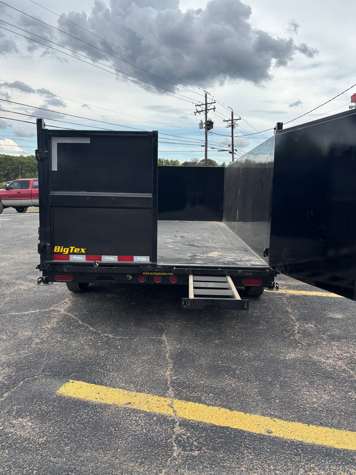 7 x 16' GN Dump Trailer Big Tex #16GX-16BK6-P4