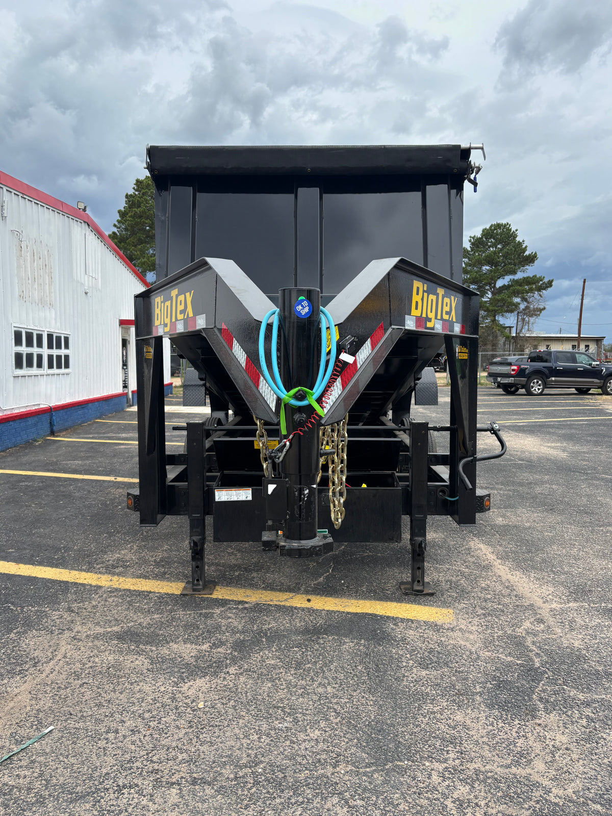 7 x 16' GN Dump Trailer Big Tex #16GX-16BK6-P4