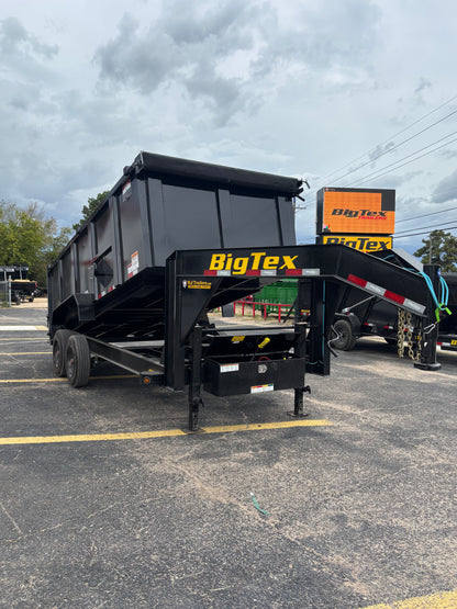 7 x 16' GN Dump Trailer Big Tex #16GX-16BK6-P4
