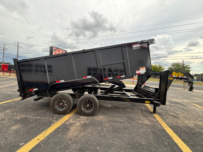 7 x 16' GN Dump Trailer Big Tex #16GX-16BK6-P4