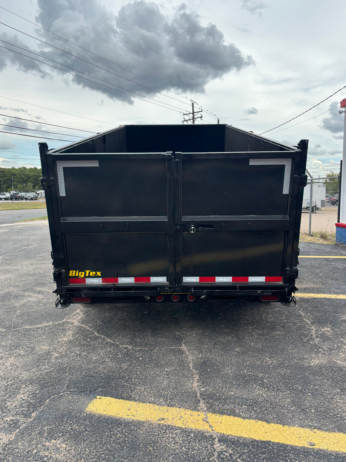 7 x 16' GN Dump Trailer Big Tex #16GX-16BK6-P4