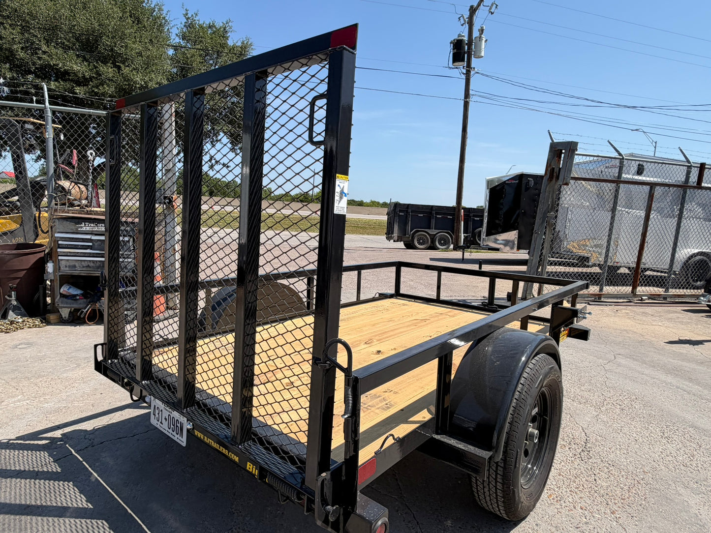 5 x 8 Big Tex SA Utility USED
