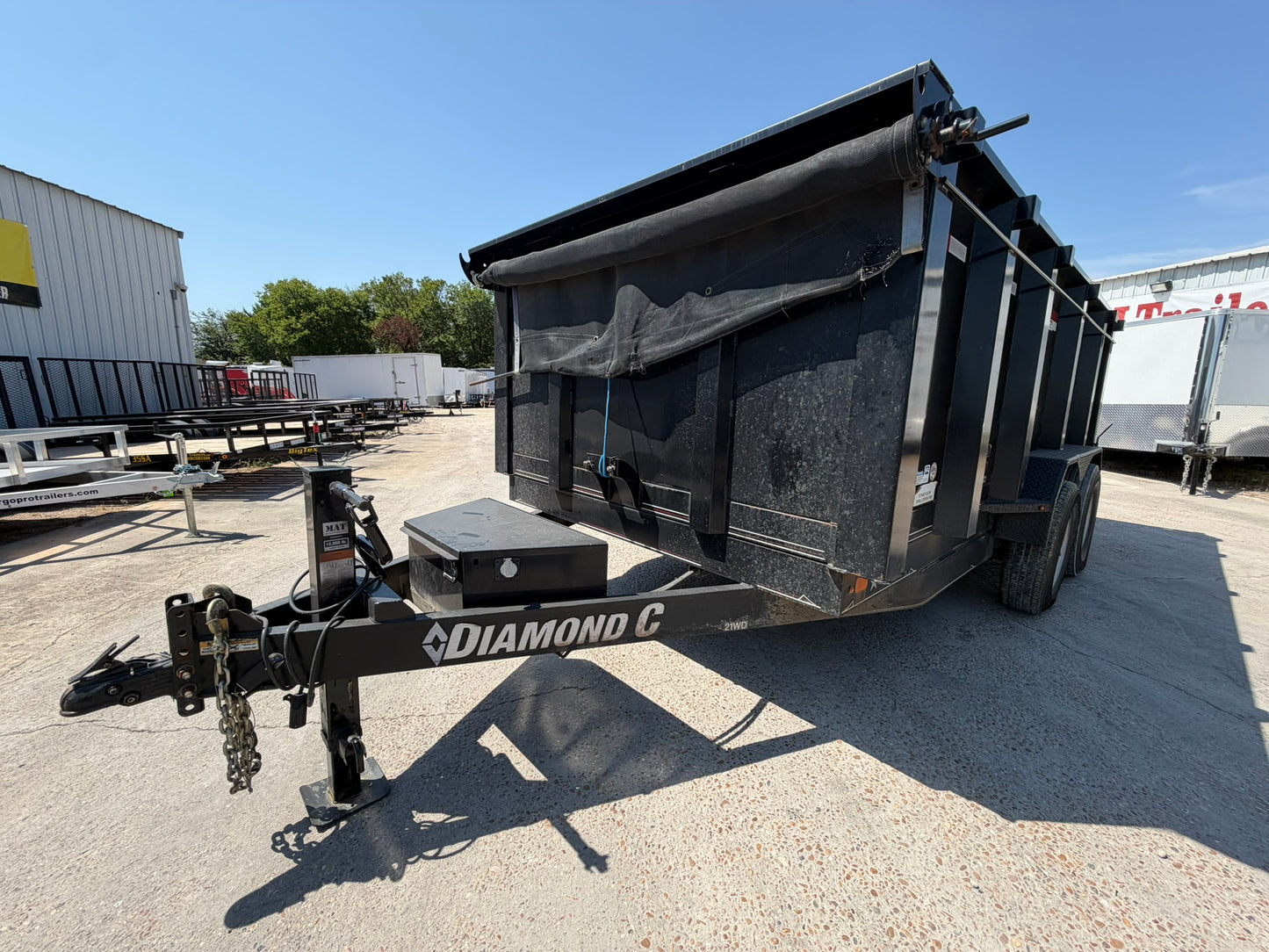 82 x 14 Diamond C BP Dump USED