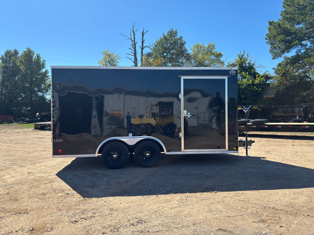 8.5 x 16' E-Series Enclosed Trailer Cargo Mate #TXEHW8.516TA3