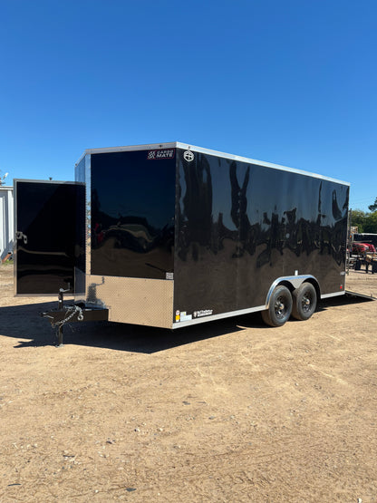 8.5 x 16' E-Series Enclosed Trailer Cargo Mate #TXEHW8.516TA3