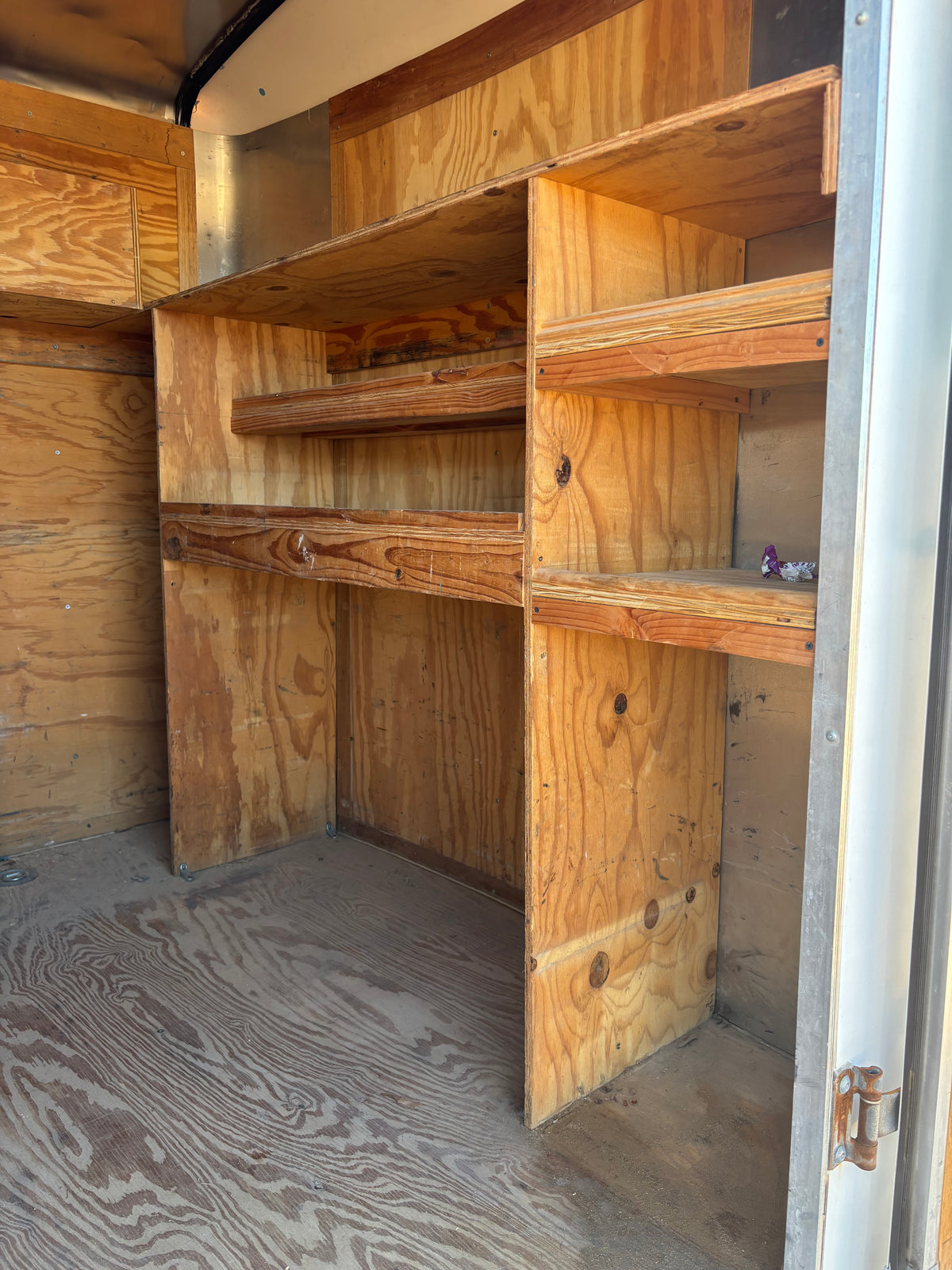 7 x 16' Hawkline Enclosed Trailer #17767 Used
