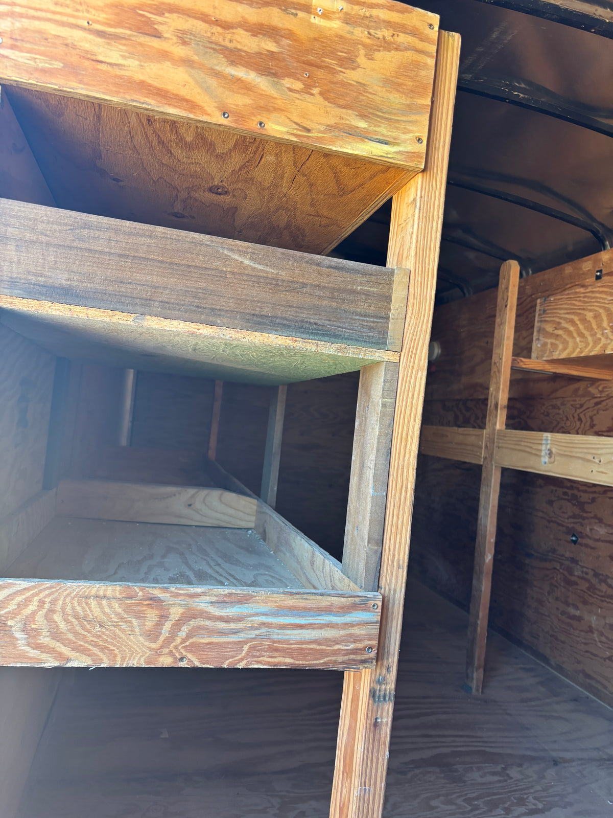 7 x 16' Hawkline Enclosed Trailer #17767 Used