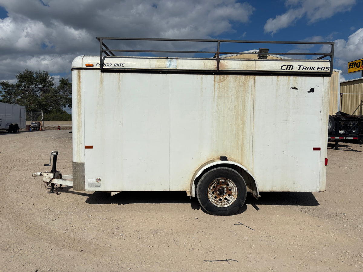 6 x 12' CM Steel Cargo SA #08201 USED