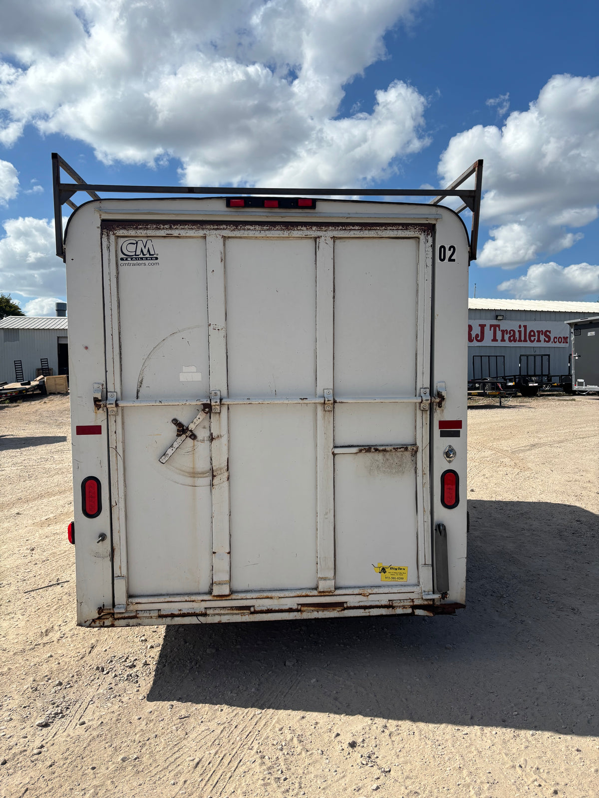 6 x 12' CM Steel Cargo SA #08201 USED