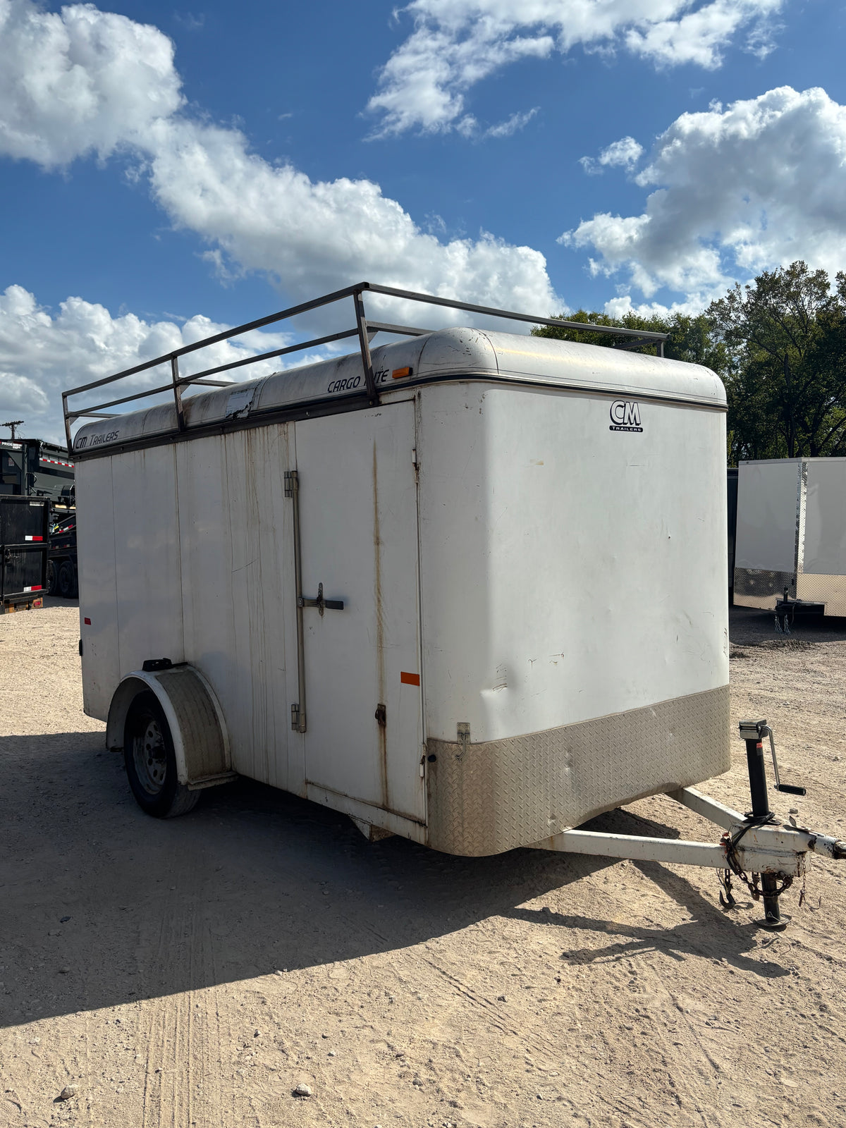 6 x 12' CM Steel Cargo SA #08201 USED