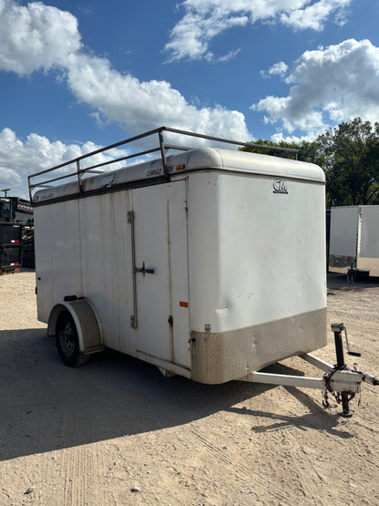 6 x 12' CM Steel Cargo SA #08201 USED