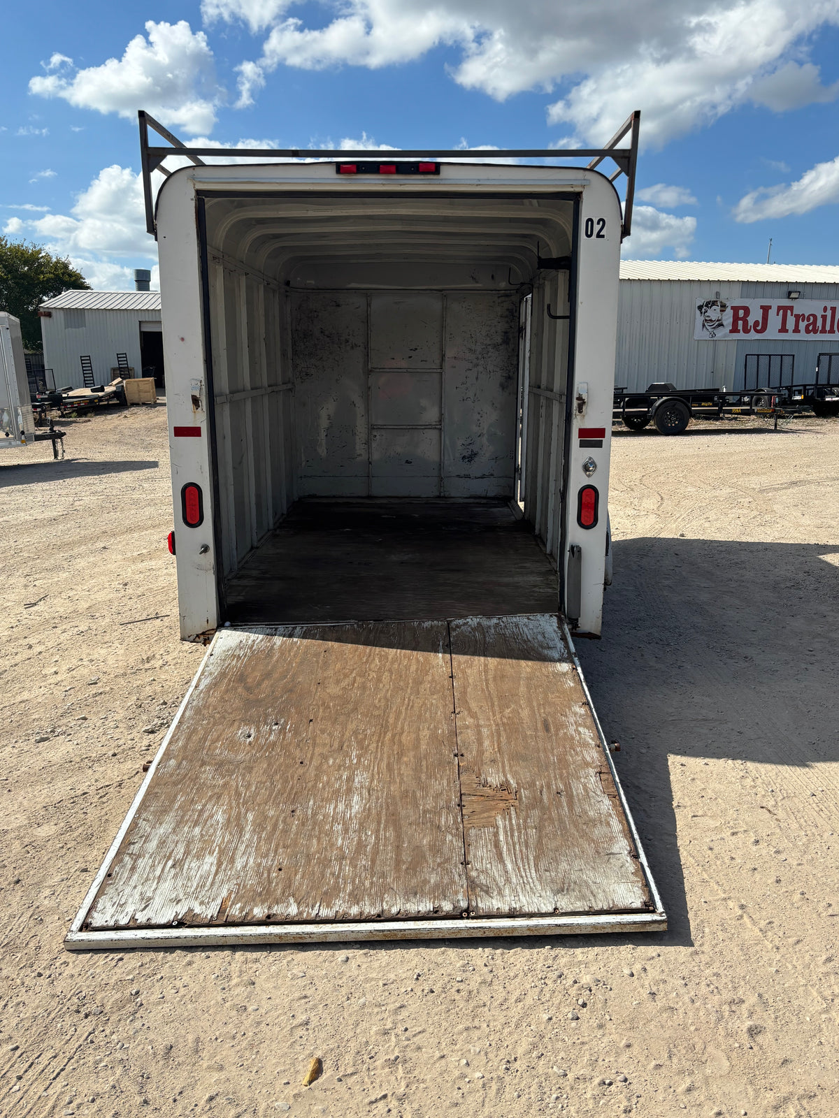 6 x 12' CM Steel Cargo SA #08201 USED