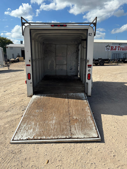 6 x 12' CM Steel Cargo SA #08201 USED
