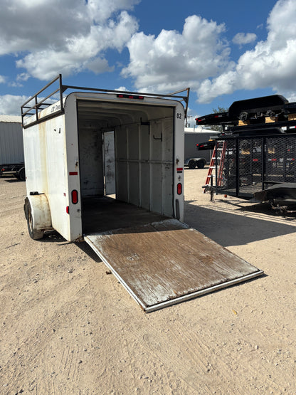 6 x 12' CM Steel Cargo SA #08201 USED