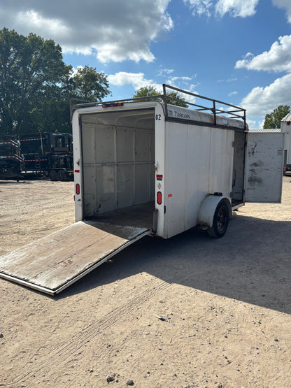 6 x 12' CM Steel Cargo SA #08201 USED