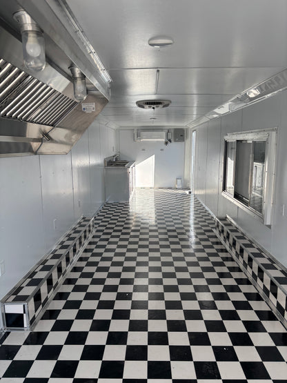 8.5 x 34' Concession Trailer Cargo Mate #TXEH8.534TTA4