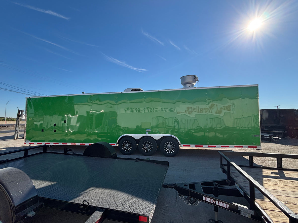 8.5 x 34' Concession Trailer Cargo Mate #TXEH8.534TTA4