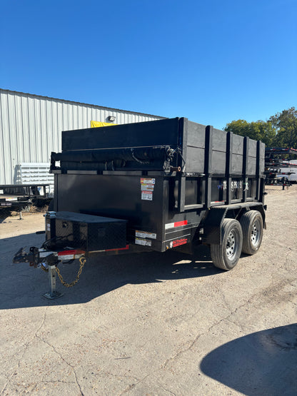6 x 10' Dump Trailer Texas Pride BP Dump Used #47668