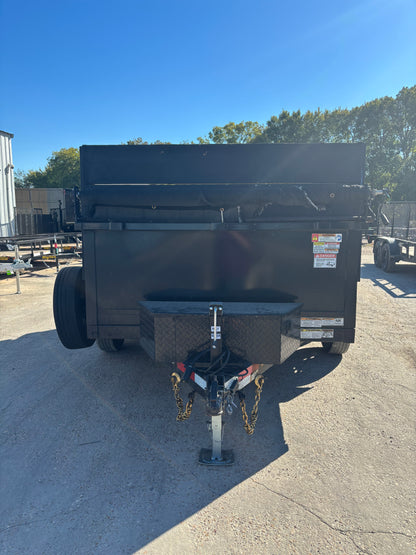 6 x 10' Dump Trailer Texas Pride BP Dump Used #47668