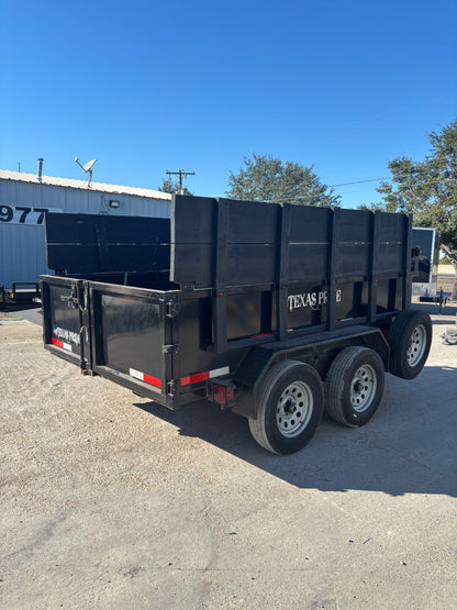 6 x 10' Dump Trailer Texas Pride BP Dump Used #47668