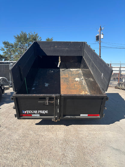 6 x 10' Dump Trailer Texas Pride BP Dump Used #47668