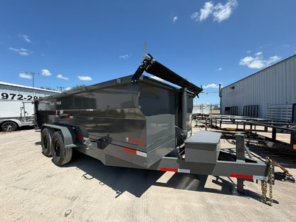 7 x 16' Dump Trailer Texas Pride #DT-7163-16KBP