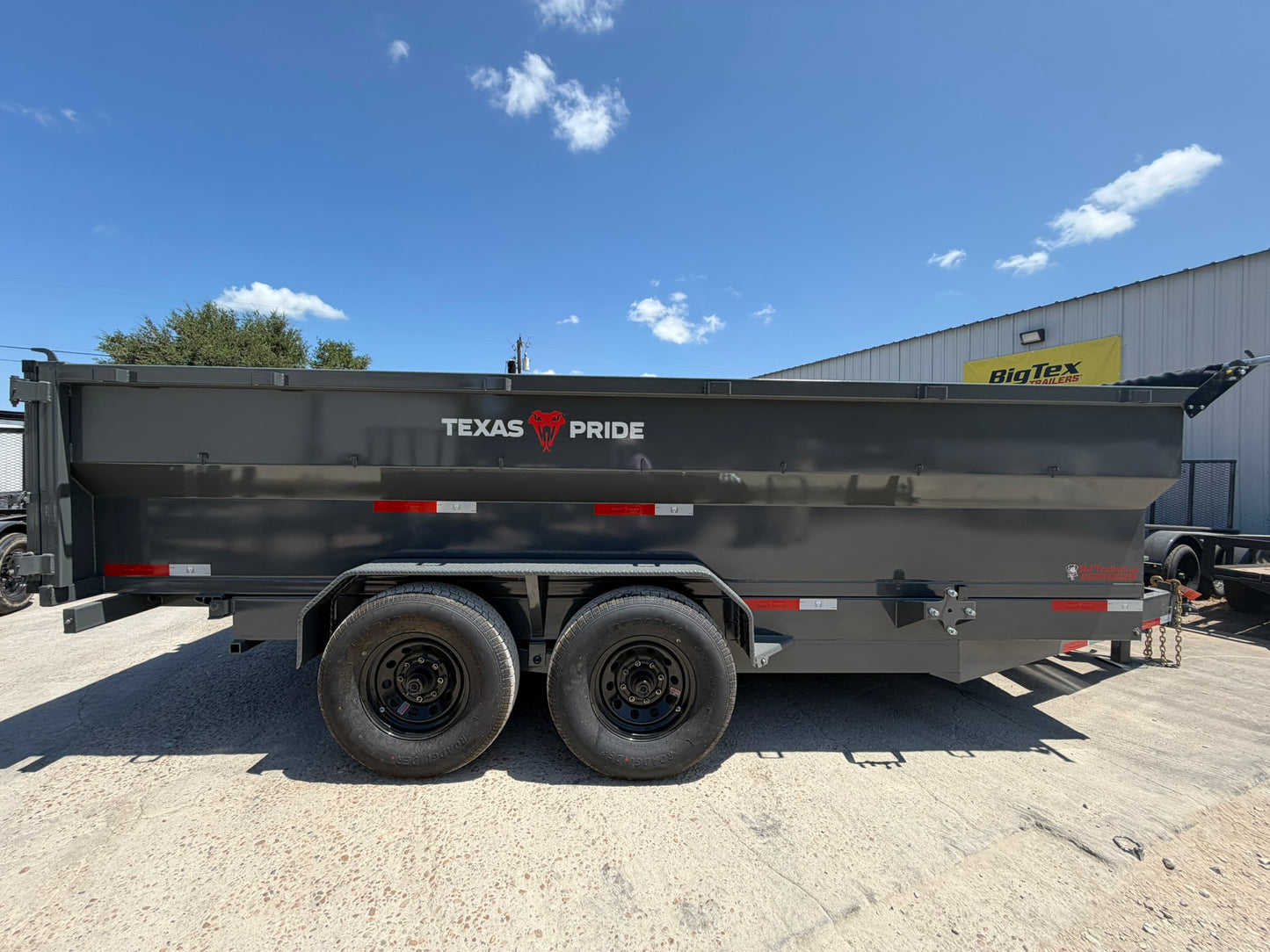 7 x 16' Dump Trailer Texas Pride #DT-7163-16KBP